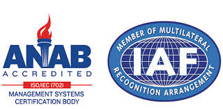 ANAB and IAF Logos